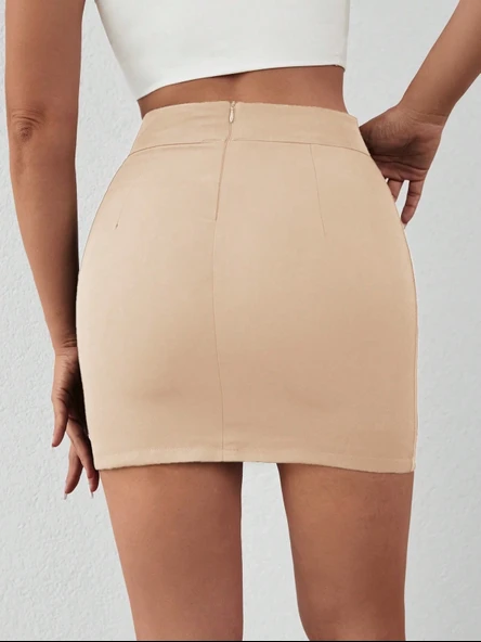 Zincirli mini etek s241008 - 2