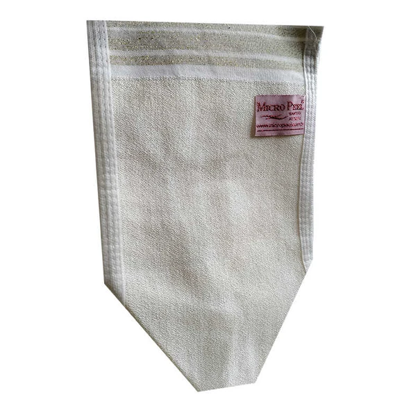 İpek Sırt ve Vücut Tellak Kese Beyaz 16X27 - 4