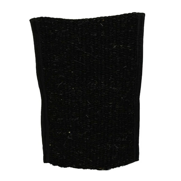 Doğal Keçi Kılı El Geçmeli Sırt ve Vücut Kesesi Siyah 26x18 ürün görseli 1