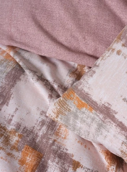 Flanel Nev Takımı Çift Kişilik Farida Kahve - 2