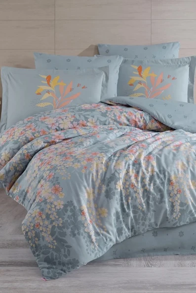 Çift Kişilik Ranforce Nev Takımı Serena Mavi - 2