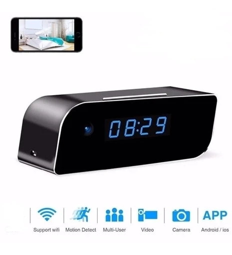 4k Wifi Gizli Kamera Bebek Bakıcı Kamera 1080p Masa Üstü Sesli Kayıt - Resim 4