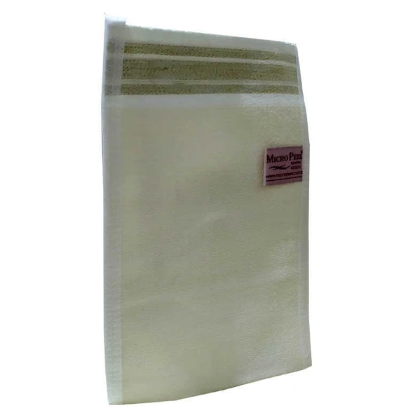 İpek Sırt ve Vücut Kesesi Beyaz 17X27 - 3