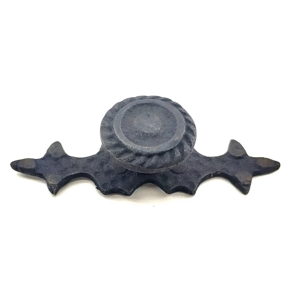 Antika Tarz Dekoratif Pirinç Çizgili Düğme - 25x80 Mm, Oksit ürün görseli 1