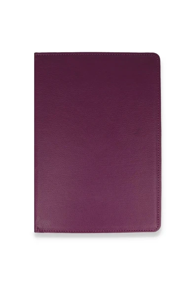 Litae Trend BFS  Samsung Galaxy X800 Tab S8 Plus 12.4 Kılıf 360 Tablet Deri Kılıf - Mürdüm - Resim 2