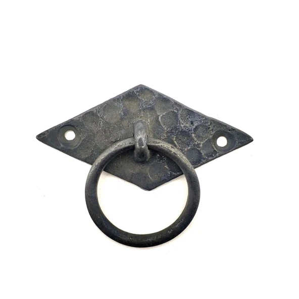 Antika Tarz Dekoratif Pirinç Yan Baklava Kapı Kulbu - 41x82 Mm, Oksit ürün görseli 1