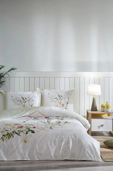 Özdilek Çift Kişilik Ranforce Nev Takımı Fujer Yeşil ürün görseli 1