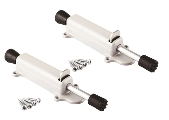 Ayak Basmalı Kapı Stoperi / Durdurucu Beyaz 1 Adet ürün görseli 1