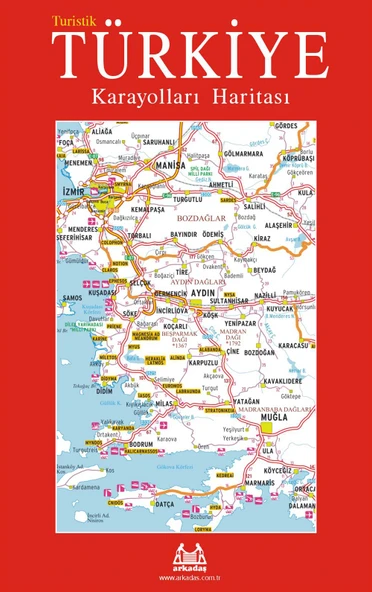 Turistik Türkiye Karayolları Haritası