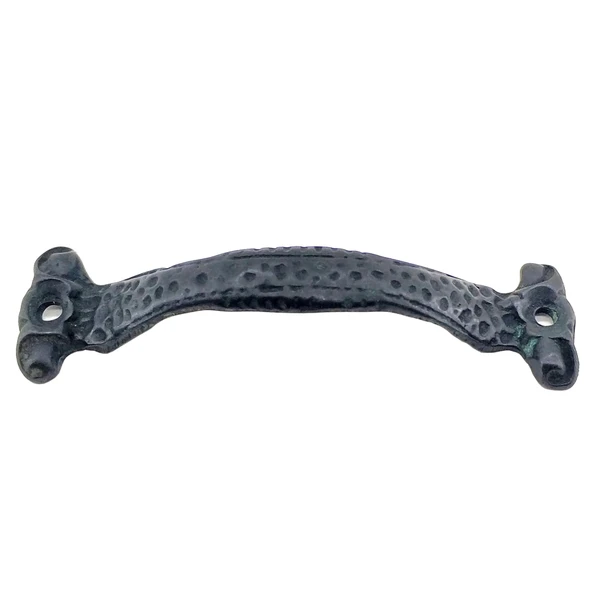 Antika Tarz Dekoratif Pirinç Anıt Mobilya, Çekmece Kulbu - 28x100 Mm, Oksit ürün görseli 1