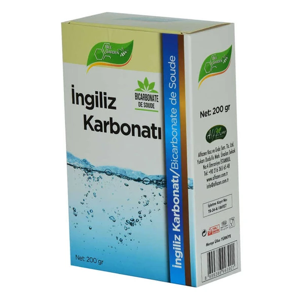 Yenilebilir İngiliz Karbonatı Bicarbonate De Soude 200 Gr - 3