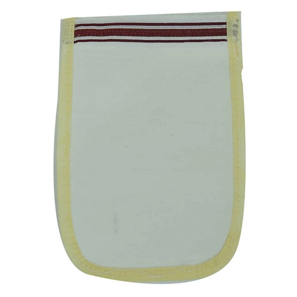 İpek Sırt ve Vücut Kesesi Beyaz 16x25 - 3