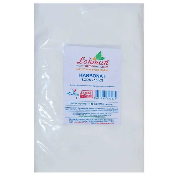 Karbonat Soda 10.000 Gr Paket - 2