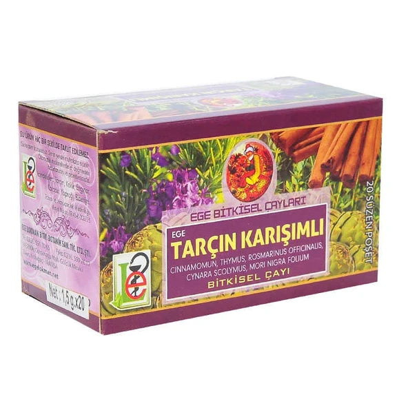 Tarçın Karışımlı sel Çay 20 Süzen Poşet - 3