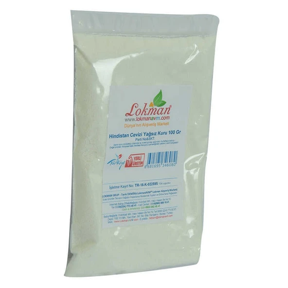 Hindistan Cevizi Yağsız Kuru 100 Gr Paket - 3