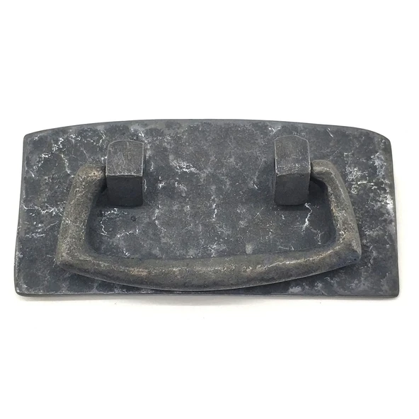 Antika Tarz Dekoratif Pirinç Otantik Dövme Kapı Kulbu - 45x90 Mm, Oksit ürün görseli 1