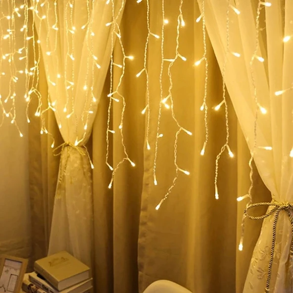 4 Metre 16 Saçak Led - Resim 2