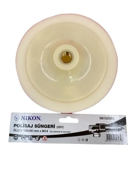 Nikon 15050BS Polisaj Süngeri 150 mm Beyaz Sert ürün görseli