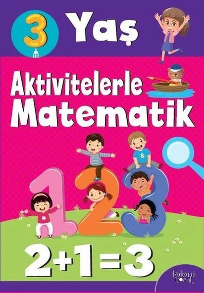 Aktivitelerle Matematik (3 Yaş Kız) ürün görseli 1