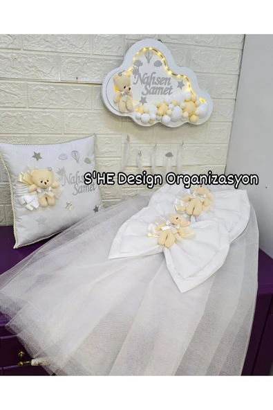 s'he design Hastane Odası Beşik Süsleme Seti