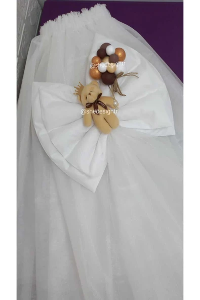 s'he design Yenidoğan Erkek Bebek Ayakucu Fiyonk - Resim 3