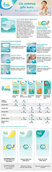 Prima Bebek Bezi 6 Beden 40 Adet - Resim 7