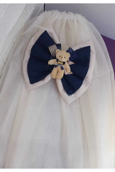 s'he design HASTANE KÜVÖZ ETEĞİ VE BEBEK AYAK UCU FİYONK / BEŞİK SÜSÜ ürün görseli