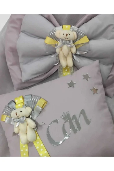 s'he design Yenidoğan Bebek Hastane Odası Süsleme Seti - Resim 2