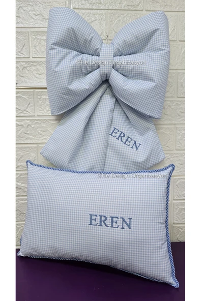 s'he design NAKIŞ İŞLEMELİ POFUDUK FİYONK KAPI SÜSÜ VE TAKI YASTIĞI - Resim 2