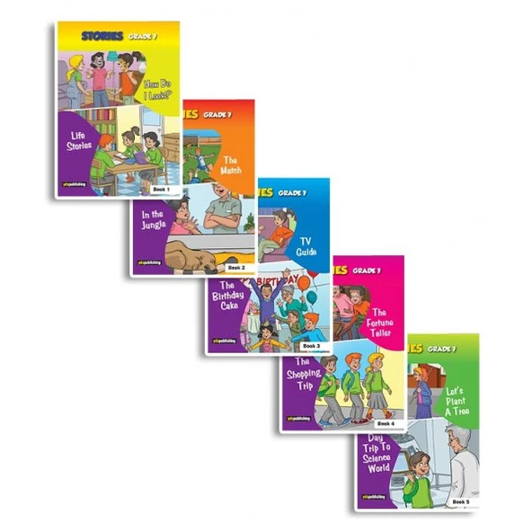 Yds Publishing 7. Sınıf Stories İngilizce Hikaye Seti 5'li