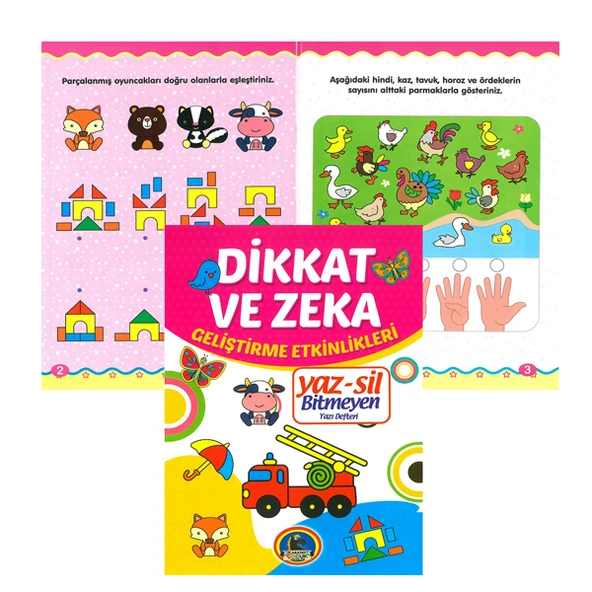 Dikkat ve Zeka Geliştirme Etkinlikleri ürün görseli