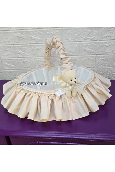 s'he design Sunum Sepeti ve Beşik Süsleme Seti - Resim 4