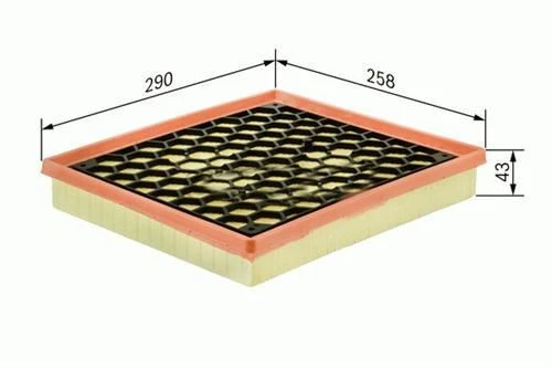 Filtron AP152/3 Hava Filtresi İnsignia A 1.4 1.6 2.0 2.8 V6 A14NET B16DTH B20DTH A28NET 09-16 13319421 55560894 834125 834647