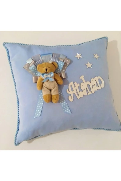 s'he design Yenidoğan Hediyelik Bebek Takı Yastığı ürün görseli