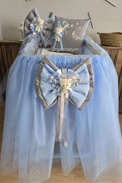 s'he design Yenidoğan Bebek Hastane Odası Süsleme Seti - 5