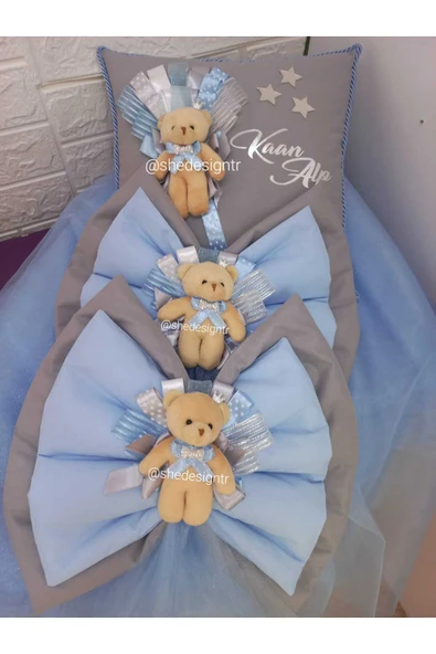 s'he design Yenidoğan Bebek Hastane Odası Süsleme Seti - 2