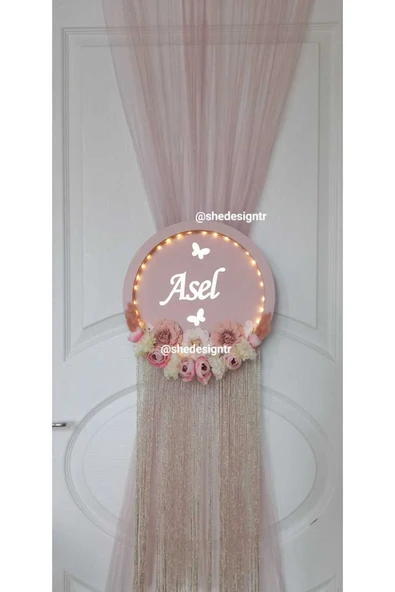 s'he design Hastane Odası Lastikli Kapı Tülü (SADECE TÜL) ürün görseli