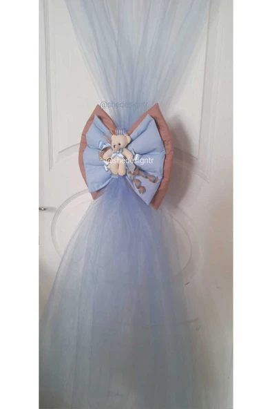 s'he design Hastane Odası Lastikli Kapı Tülü (SADECE TÜL) - Resim 2