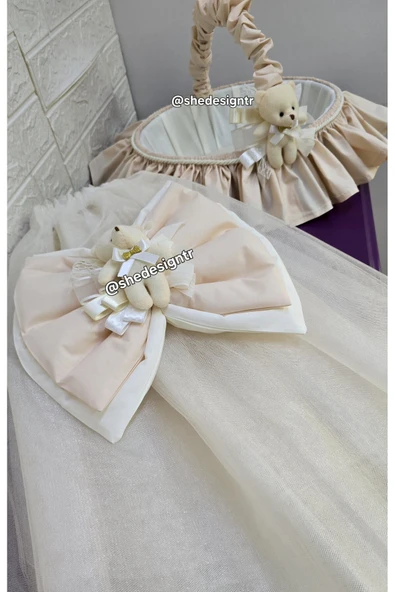 s'he design Sunum Sepeti ve Beşik Süsleme Seti - Resim 2