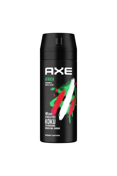 Axe Erkek Deodorant Sprey Ice Chill 150 Ml +Leather & Cookies 150 Ml + Africa 150 ml 1'er Adet - Resim 7
