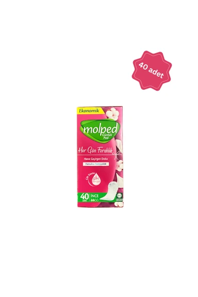 Molped Günlük Ped 40'lı - Normal ürün görseli