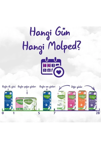 Molped Günlük Ped Her Gün Ferahlık 20'lix12 Adet - Resim 5