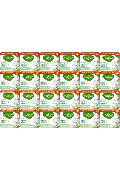 Molped Pure&Soft Hijyenik Ped Normal 1104 (24PK*46) Adet Mega Pk ürün görseli