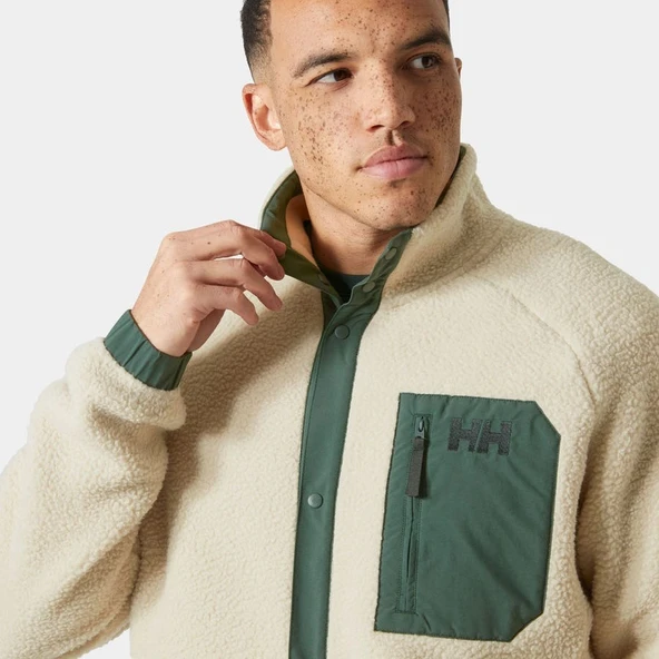 Helly Hansen PANORAMA PILE SNAP Erkek Polar Mont HHA.63348 HHA.857 - Resim 3