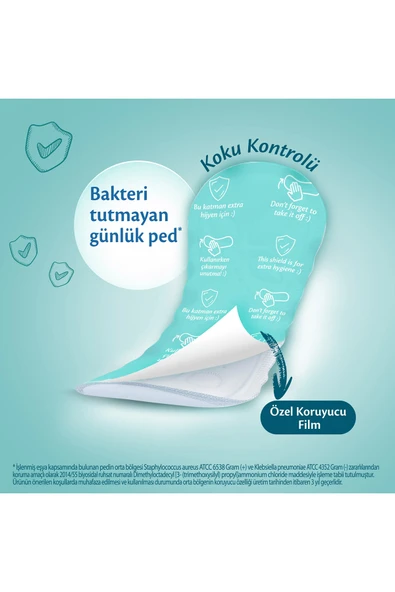 Molped Extra Hijyen Günlük Ped 84 Adet - Resim 3