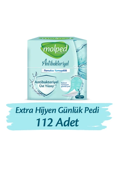 Molped Extra Hijyen Günlük Ped 112 Adet ürün görseli