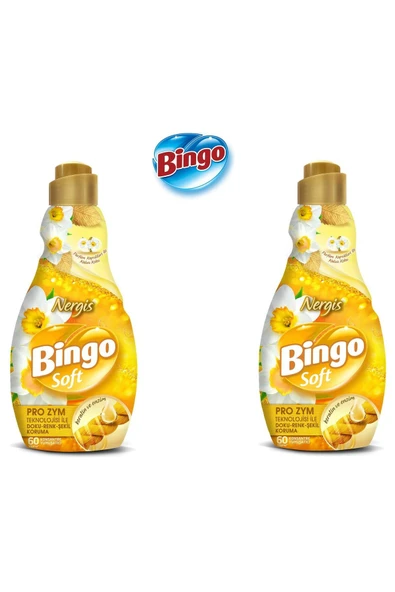 Bingo Konsantre Çamaşır Yumuşatıcısı Nergis 1440 ml x 2 Adet ürün görseli
