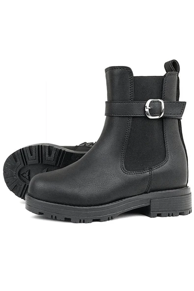Rakerplus Siyah Mat Lastikli Kız Çocuk Bot - Resim 7