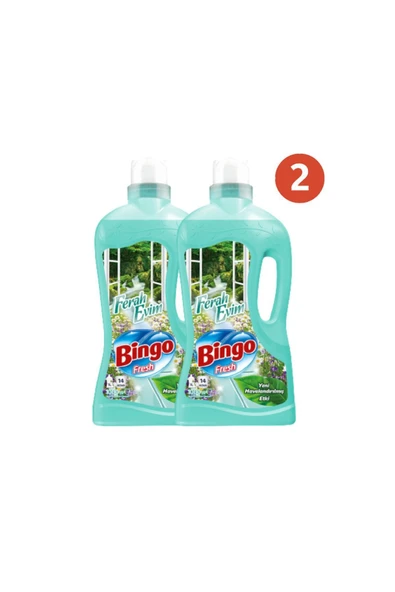 Bingo 1L Ferah Evim Yüzey Temizleyici 2'Li Set ürün görseli