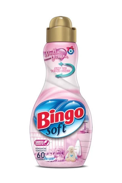 Bingo Soft Konsantre Çamaşır Yumuşatıcısı Mutlu Yuvam 1440 ml X 4 Adet